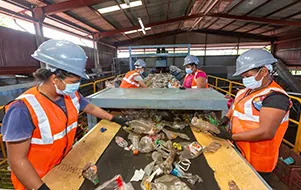 PET Recycling Unit at Jamaica